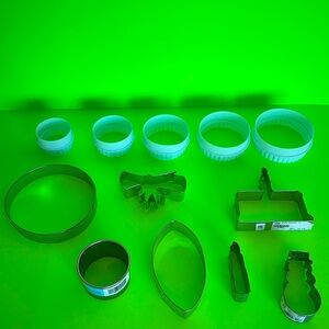 Large Cookie and Fondant Cutters